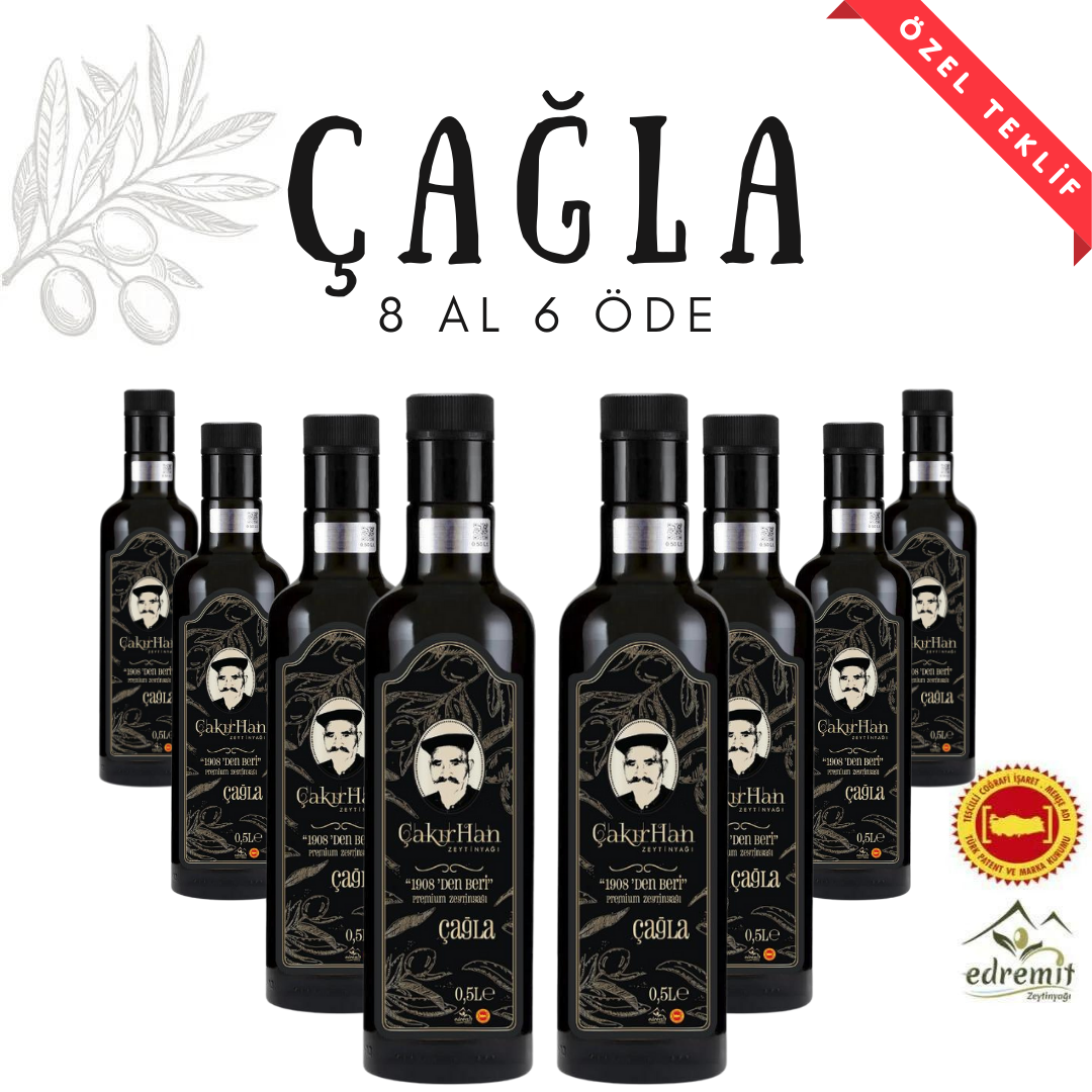 Çakırhan Çağla Zeytinyağı 8 AL 6 ÖDE