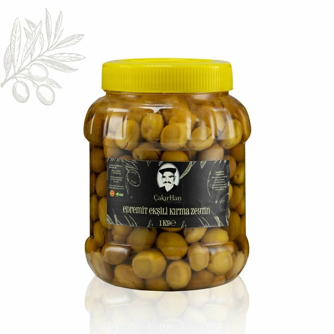 Çakırhan Edremit Yeşil Kırma Zeytin