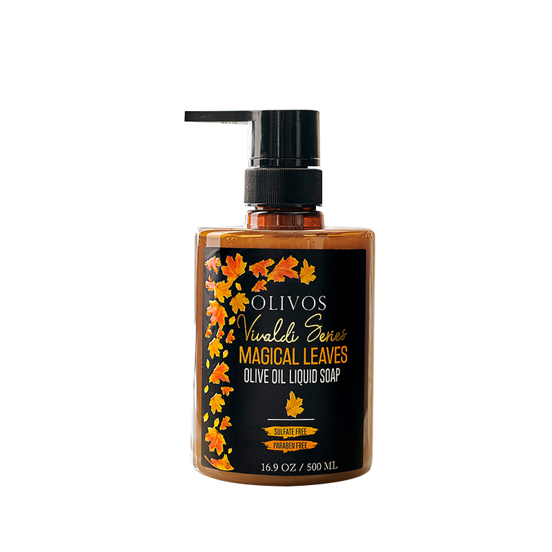 Olivos Vivaldi Serisi Büyülü Yapraklar Zeytinyağlı Sıvı El Sabunu 500 ML