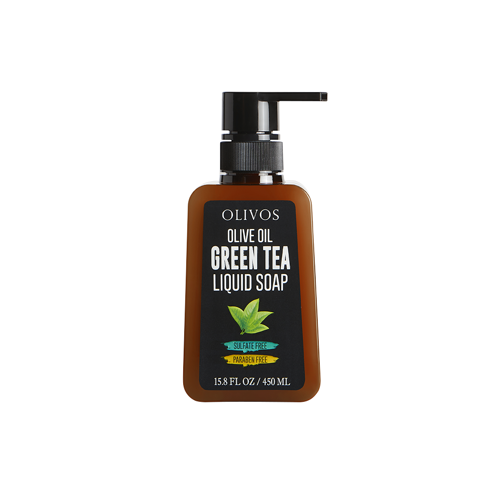 Olivos Zeytinyağlı Yeşil Çay Özlü Sıvı El Sabunu 450 ML