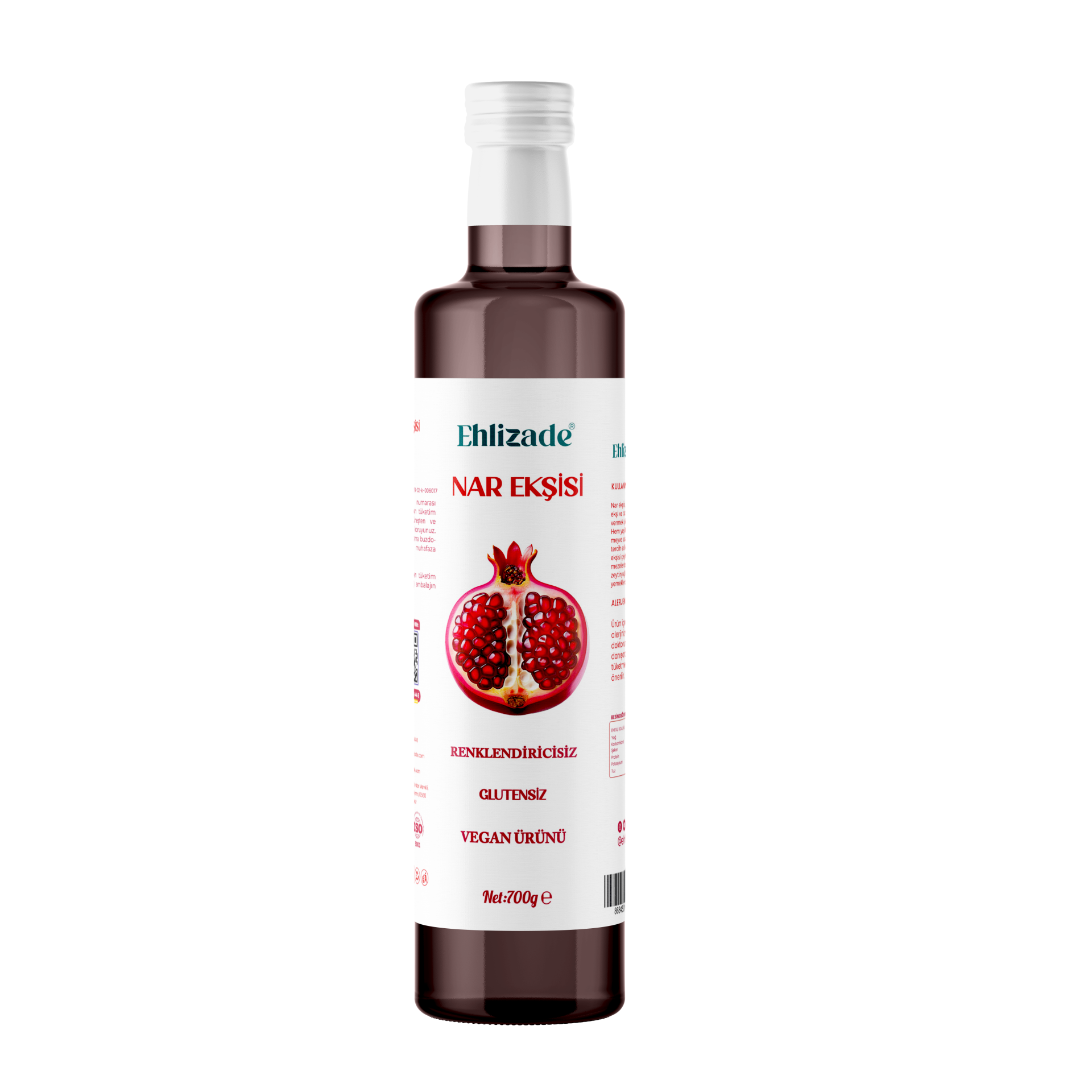 Ehlizade Nar Ekşisi (700 Gr.)