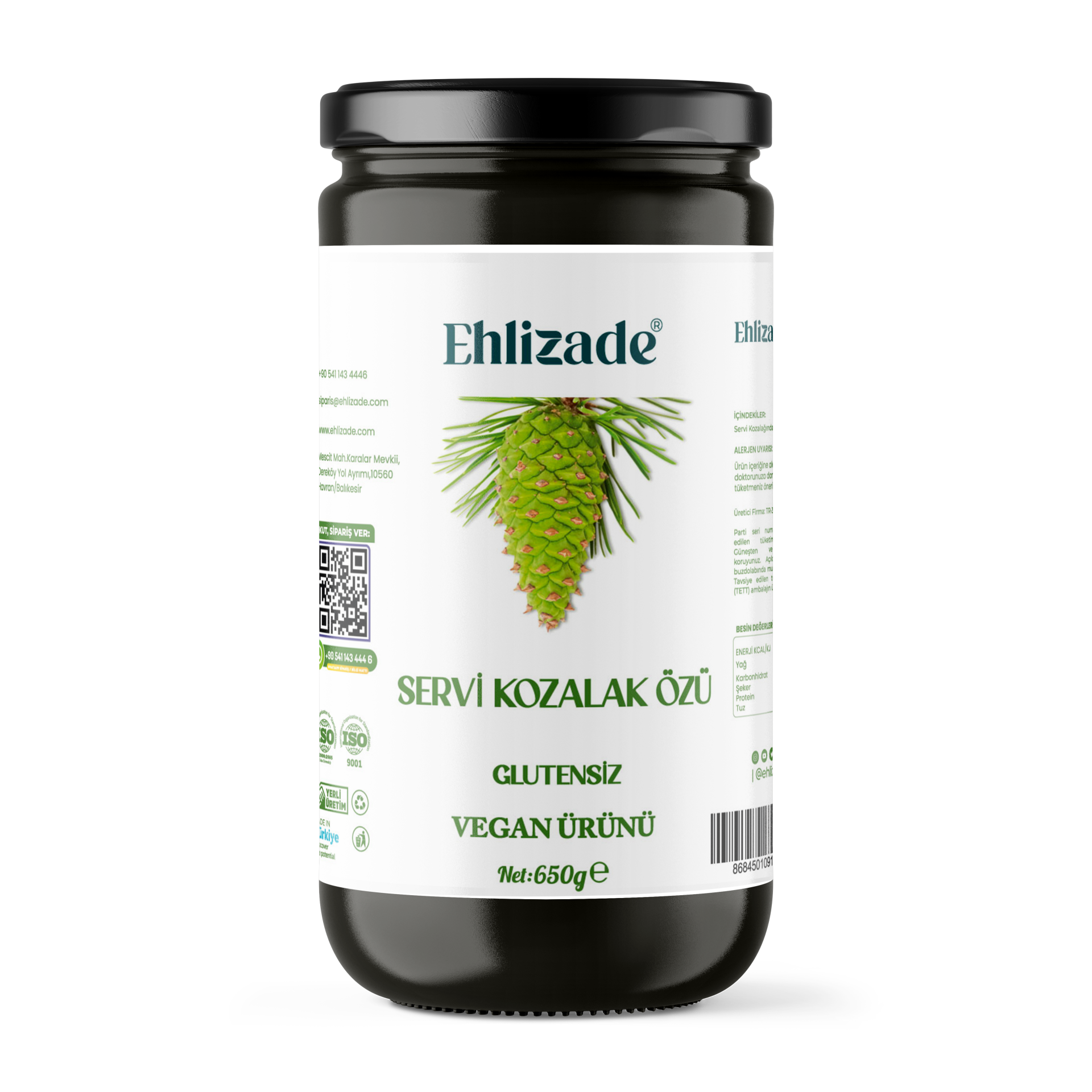 Ehlizade Kozalak Özü (650 Gr.)