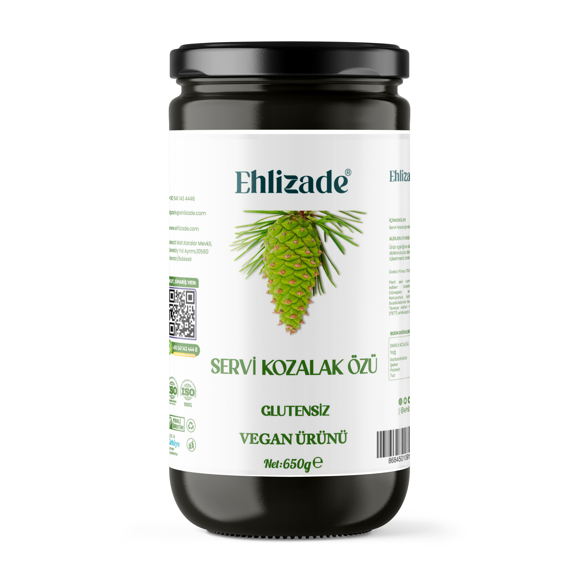 Ehlizade Kozalak Özü (650 Gr.)