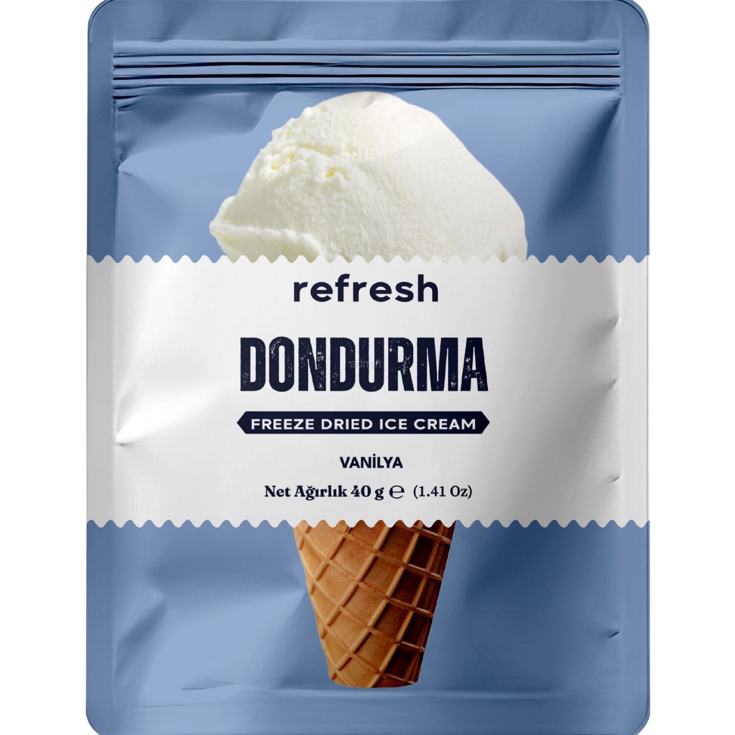 REFRESH FREEZE DRİED VANİLYALI DONDURMA 40G