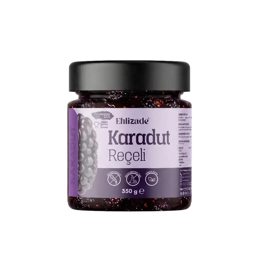 EHLİZADE Karadut Reçeli 350 Gr
