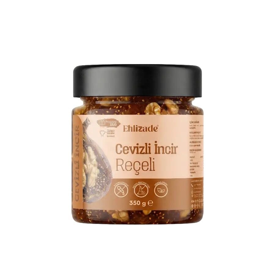 EHLİZADE Cevizli İncir Reçeli 350 G