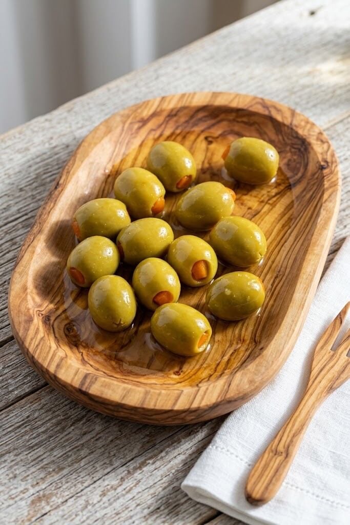 Çakırhan Portakal Dolgulu Yeşil Zeytin 1 KG