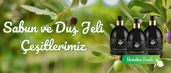 Sabun ve Duş Jeli Çeşitlerimiz