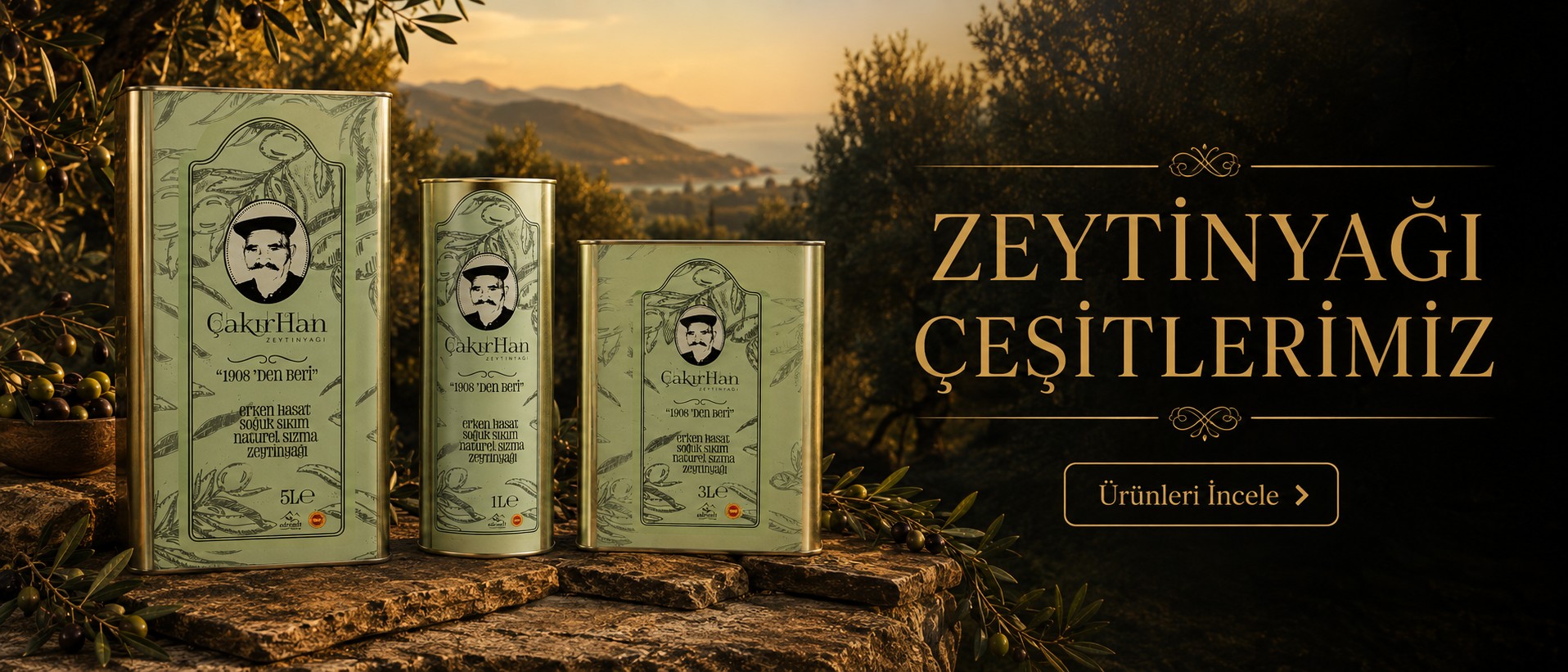 Zeytinyağı Çeşitlerimiz