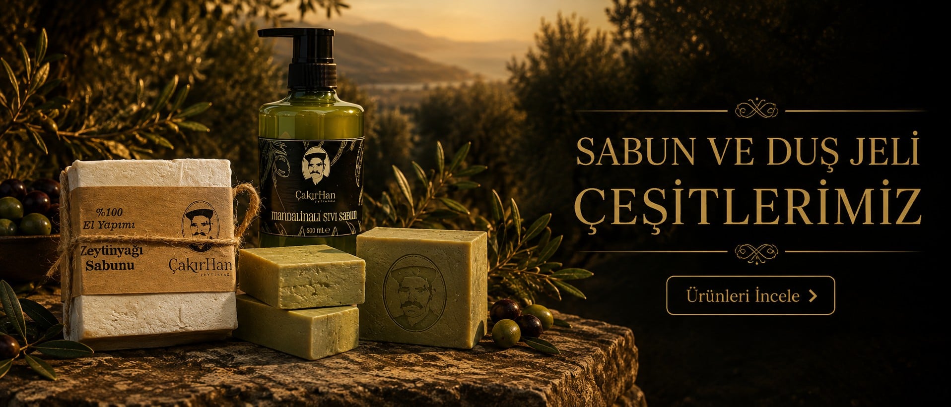 Sabun ve Duş Jeli Çeşitlerimiz